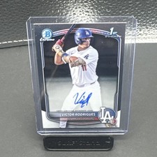 2025 Bowman - Chrome Prospect Autographs Victor Rodrigues #CPA-VR (AU, RC)