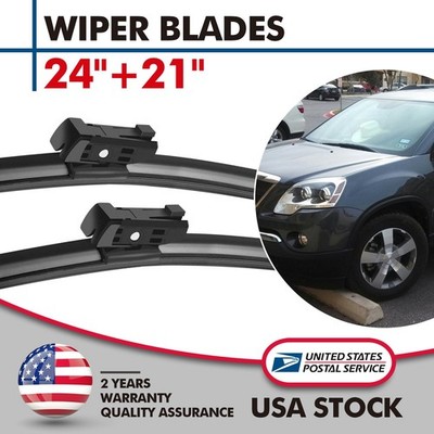 24''+21'' Top-Lock Windshield Wiper Blade Kit Fit for Enclave,Saturn Outlook