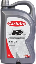 Carlube Triple R 0W-20 API SP, ILSAC GF-6A Fully Synthetic Engine Oil R-TEC 4 5L 6.00 per litre