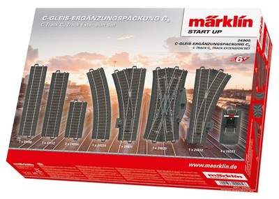 Märklin H0 24905 - Start up - C-Gleis-Ergänzungspackung C5, Gleisset   Neuware