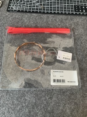 Calvin Klein Snake Damen Armreif Armband Edelstahl Rosegold Gr. XS  KJ5DPD1001
