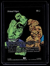 Marvel Universe Eternal-Legal #81 Primal Vigor (Borderless) Holo Foil