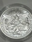 1 Oz .999 Fine Silver Texas Remember the Alamo Texas In God We Trust Star Round!