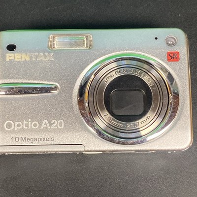 PENTAX Pentax Optio A20 10.0MP Digital Camera - Silver
