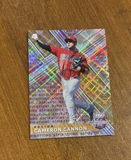 Cameron Cannon 2019 Panini Elite Aspirations Purple #43 Arizona Red Sox /250