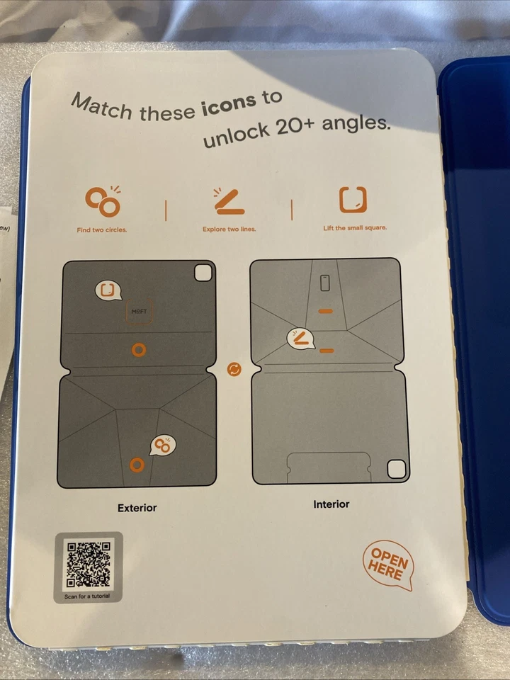 MOFT Folio Case for iPad Air 11" M3/M2 2025/24, Detachable Pencil, Black - Image 3 of 4