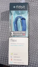 Fitbit Flex Wireless Activity & Run/Sleep Tracker Wristband (FB401BI) Blue