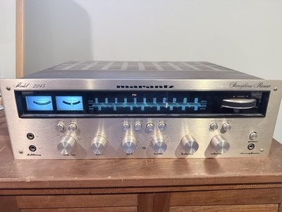 Marantz Model 2245 Champagne Engraved Sun Valley in Original WC-22 Wood Case