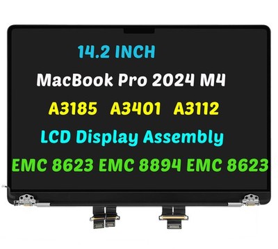 For Apple MacBook Pro 14'' A3401 M4 Pro 2024 EMC 8894 LCD Display Screen A+++