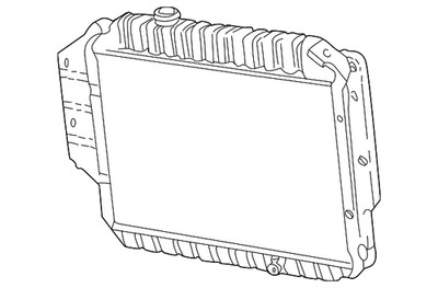 Genuine Ford Radiator Assembly F5UZ-8005-B
