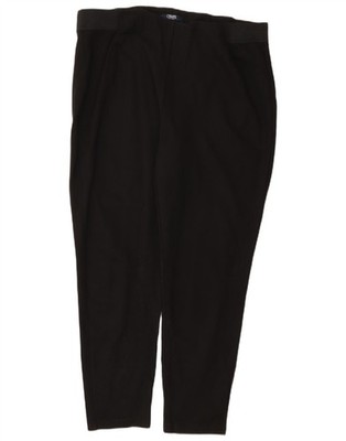 Chaps Damen Leggings UK 20 2XL schwarz Viskose JS06