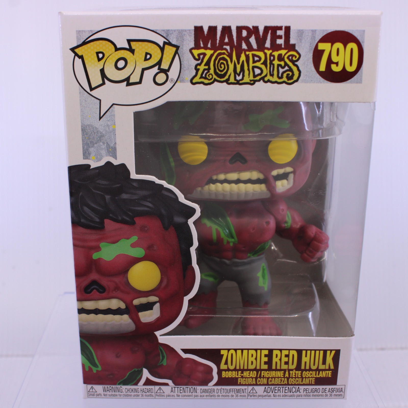 G5 Funko Pop Marvel Zombie Red Hulk Zombies Vinyl Figure 790