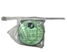 Wicked Elphaba Deluxe Plastic 3 Piece 11.5" Doll Stand Green Base Clear Post