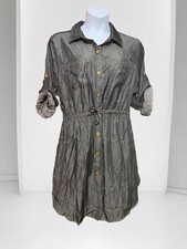 Black Denim Dress w/pockets-2XL-NWT 0332