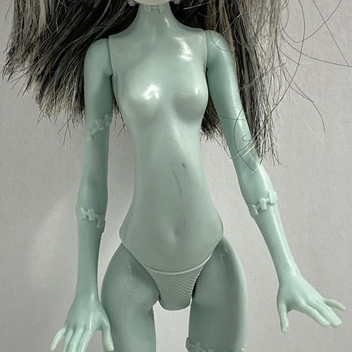 BAMBOLA MONSTER HIGH FRANKIE STEIN PRIMA ONDATA 2008 11" NUDA SENZA VESTITI - Foto 3 di 10