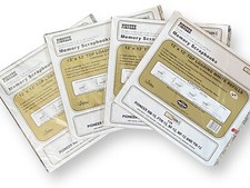4 Pioneer 12x12 Top Loading White Memory Book Refill Pages, RMW-5 5 Pack - New