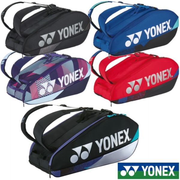 2024 NEW Yonex Tennis Osaka Racket Bag 6 BAG2402R Backpack Shoe