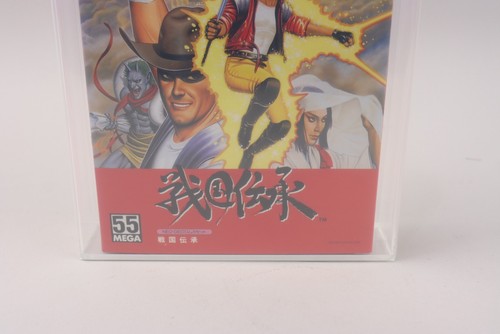 Sengoku Denshou SNK Neo Geo 1991 Japan Import Carton Box VGA Graded 85 NM+ - Picture 3 of 8