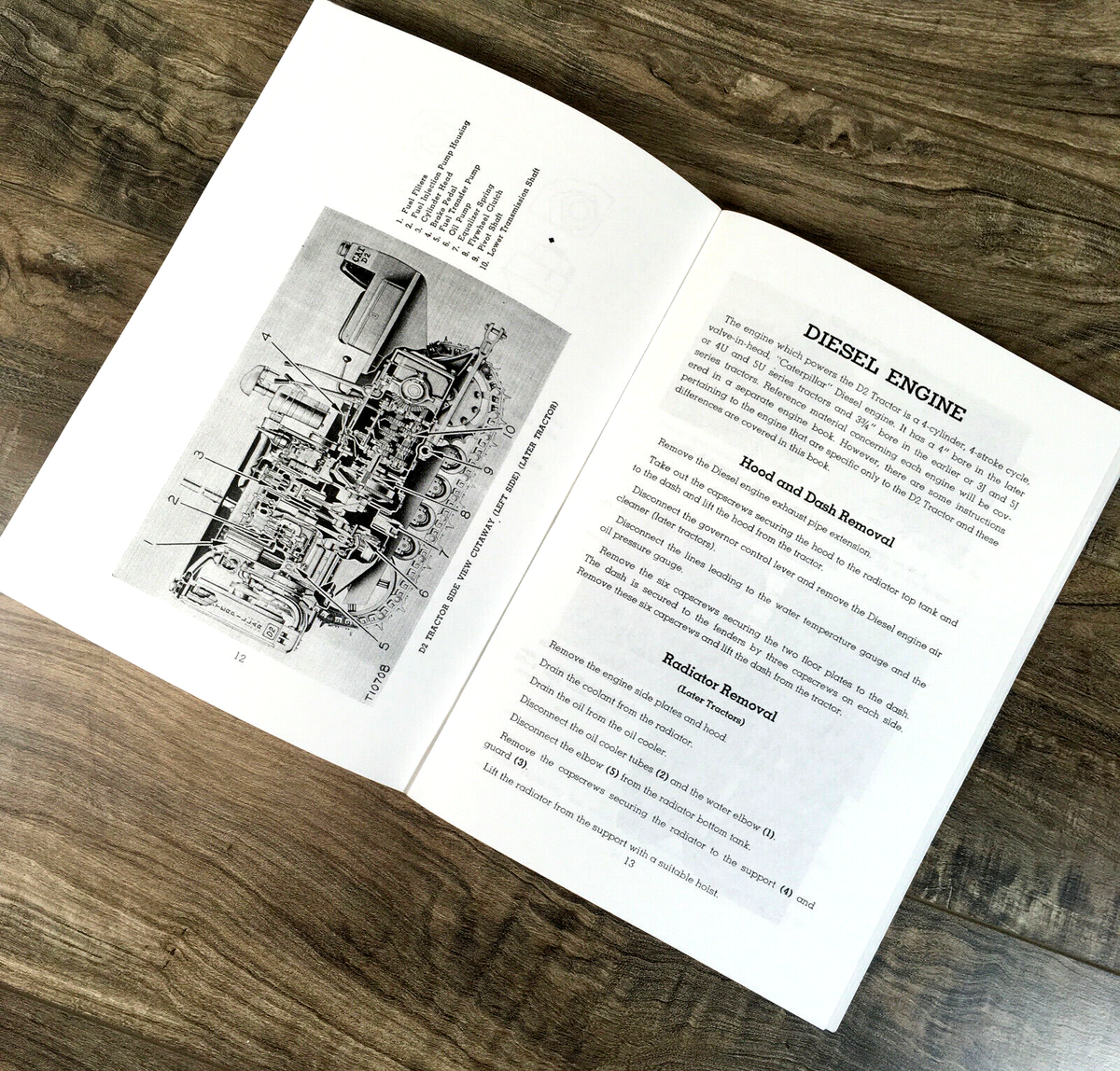 Caterpillar D2 Crawler Tractor Service Manual - Complete Printed Repair Guide For 3J, 5J, 4U, 5U Models