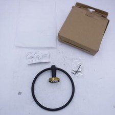 Stainless Steel Towel Ring Bathroom 7"Diameter 3" Mount