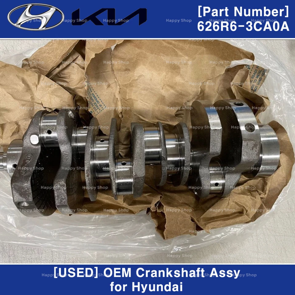 [Nuevos otros] Cigüeñal OEM 626R63CA0A para Hyundai Genesis Coupe, G80, Palisade Foto 2 de 4
