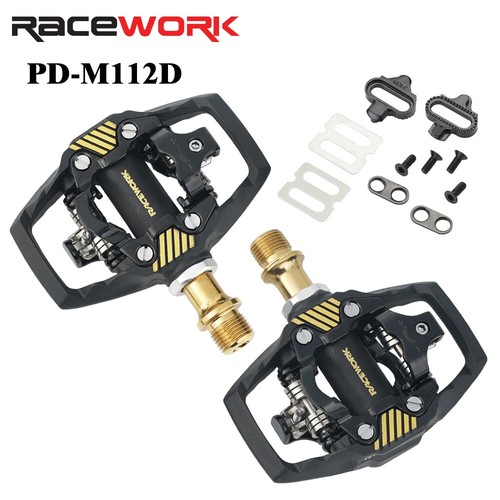 MTB Self-Locking Pedal SPD System Mountain Bicycle Pedals Cleat for Shimano - Picture 8 of 14
