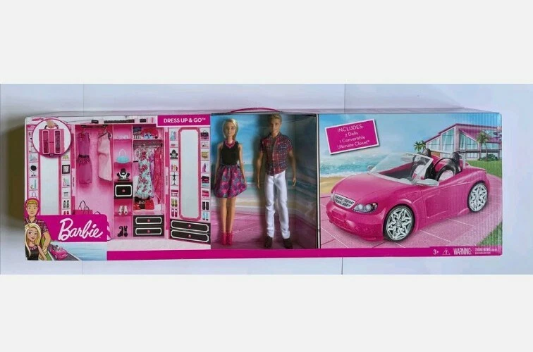 Barbie Doll And Fashion Set, Clothes With Closet Accessories (target  Exclusive) : Target