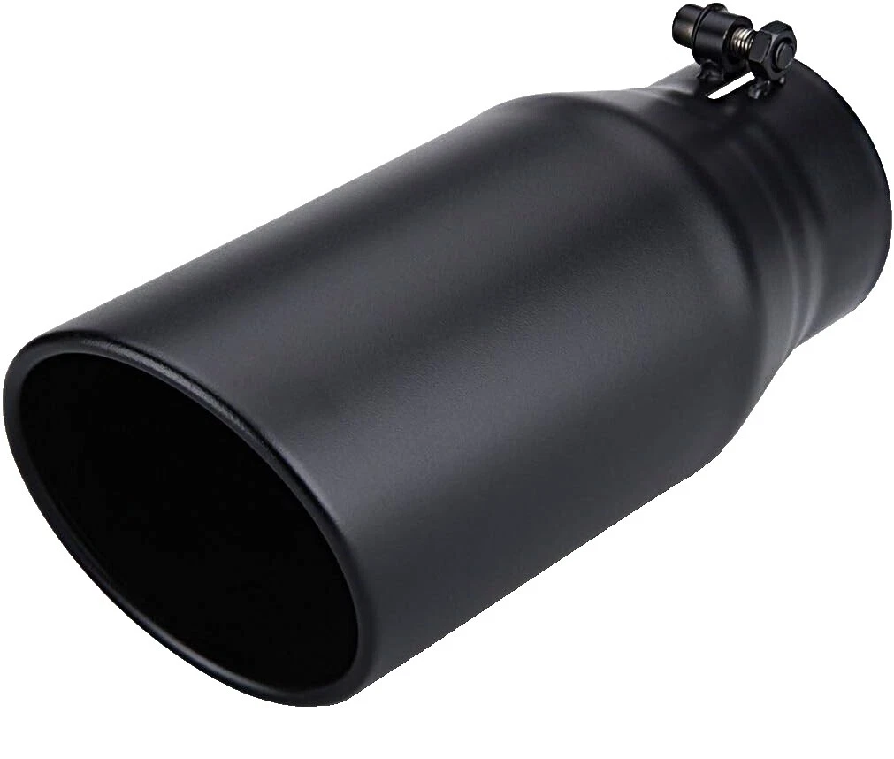 Automóvil y Camión negro acero inoxidable Tubos de escape y consejos