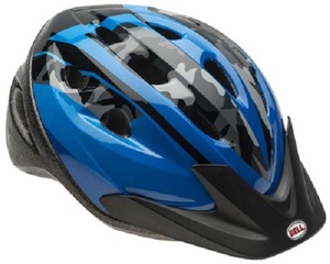 boys blue bike helmet