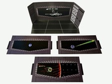 3.75" Death Star Overbridge Backdrop Display Star Wars Hasbro Kenner Ships Free