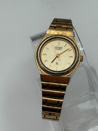 CITIZEN Ladies Gold-Tone Quartz Watch GN-4W-S ✦ Vintage Charm ✦ New Battery! - Picture 4 of 9