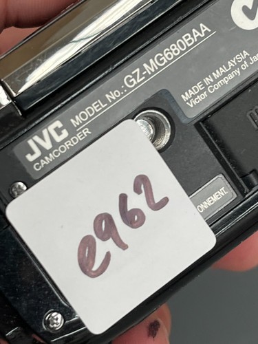 JVC Everio GZ-MG680BAA 120GB HDD 1080P Video Camcorder Untested For Parts Only - Picture 12 of 12