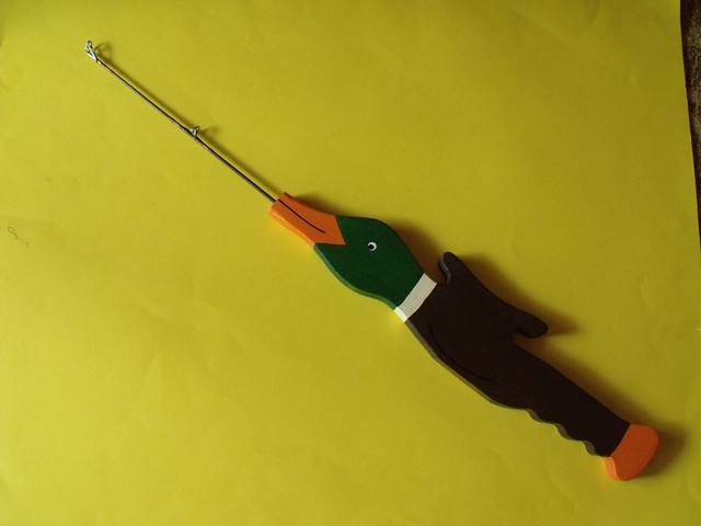 Grumpy Old Men ( Green ) 26 " Ice Fishing Pole