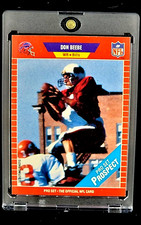 1989 NFL Pro Set #516 Don Beebe RC Rookie Buffalo Bills Football Card