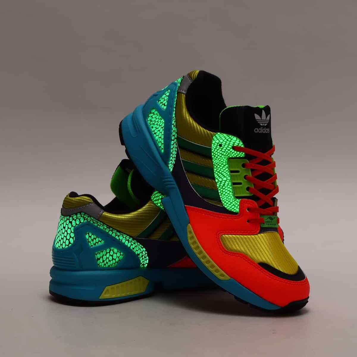 atmos adidas Originals ZX8000 G-SNK MASH UP multi color ID9448 US 8 - 12