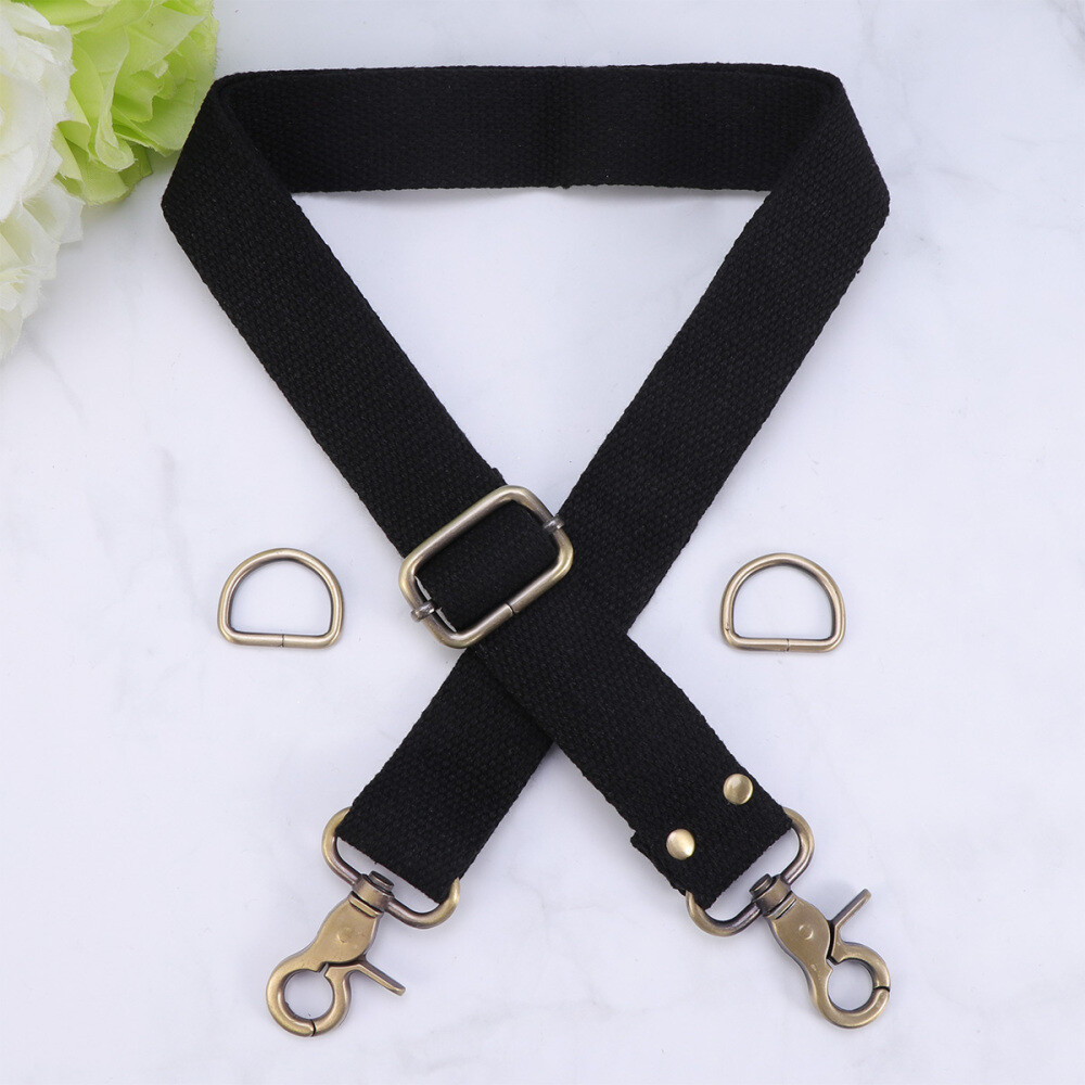 Черный холст тонкий сумочки ремень замены сумка с короткими ручками официальные документы