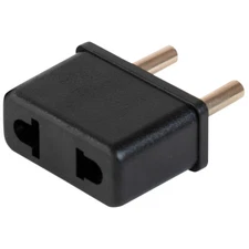 3X  USA US to EU Europe Travel Power Adapter Converter Wall Plug  Travel Outlet