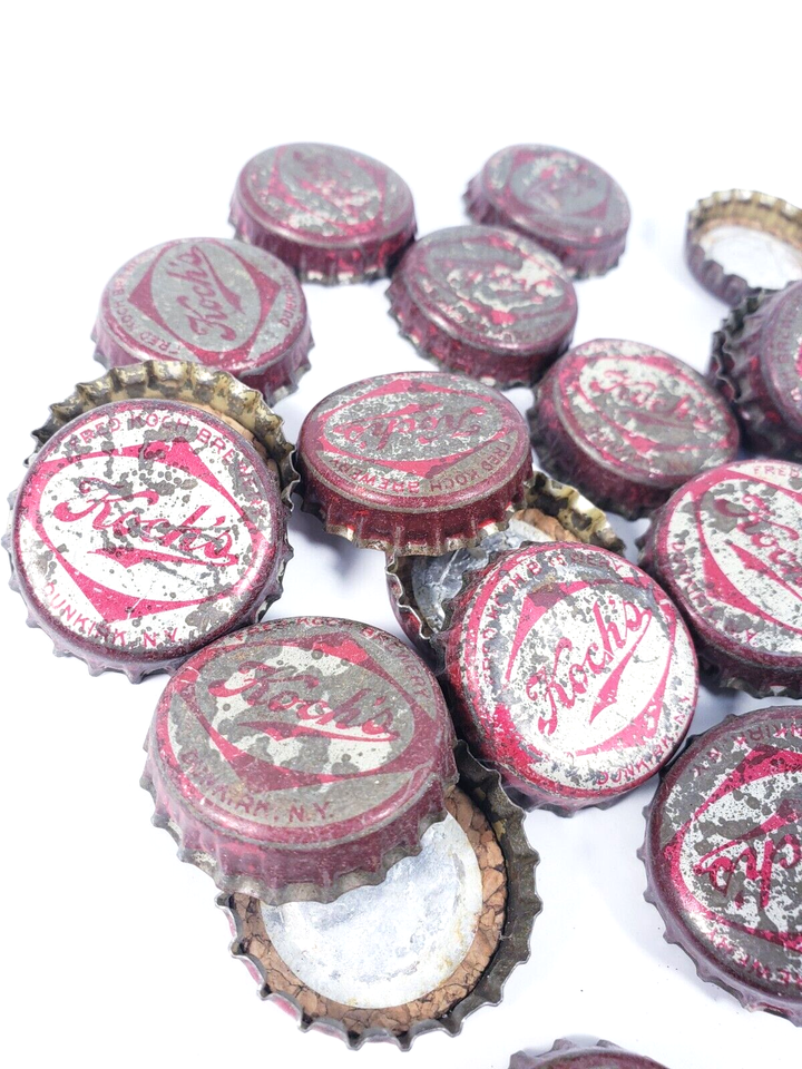 Koch's Beer Fred Koch Brewery Dunkirk NY Cork Lined Bottle Cap Lot of