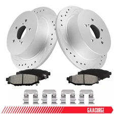 Rear Disc Rotors Brake Pads for 2005-2009 Subaru Outback Legacy 2.5L 3.0L 274mm