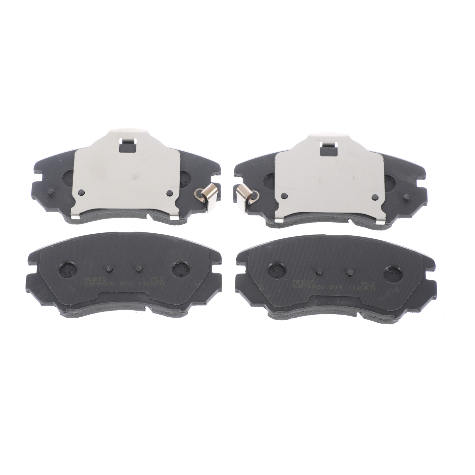 Kit de almohadillas de cuidado automotriz para frenos de disco delanteros (N/P S5810-12CA1-1NA)