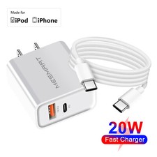 For Samsung Galaxy S25 Edge S25 Ultra iPhone 16 Fast PD QC3.0 Wall Charger Cable