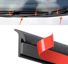 5.9ft For Volkswagen Car Front Windshield Panel Seal Strip Roof Moulding Trim