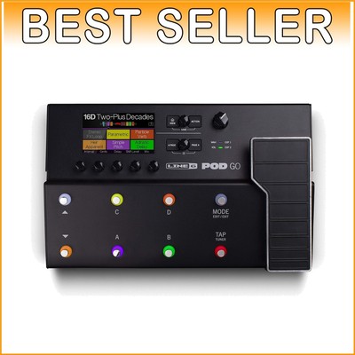 Professional Guitar Multi-Effects Pedal - 270+ Effects & USB Connectivity