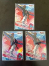 2017 Bowman's Best Triston McKenzie Top Prospect lot (3) base + 2 refractor TP31