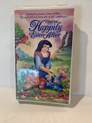 Happily Ever After-VHS-1993-Animted Cartoon-Filmation-Asner/Cara-Snow White
