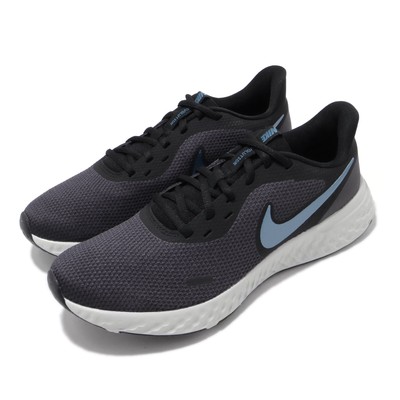 nike revolution 5 black blue