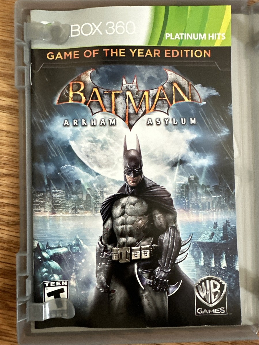 Batman: Arkham Asylum - Game of the Year Edition (Xbox 360