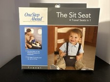 One Step Ahead The Sit Seat travel seat For Babies And Toddlers, NEW in Box