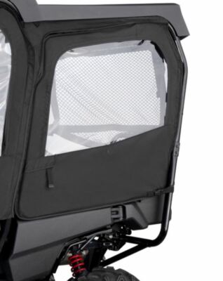 2016-2024 Genuine Honda Pioneer 700 4P Rear Fabric Doors Black