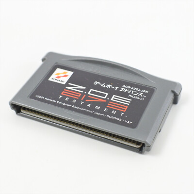 ニンテンドー3DS/2DS gba Z.O.E 2173 TESTAMENT Z.O.E 2173 TESTAMENT Gameboy Advance Nintendo 0993 gba | eBay